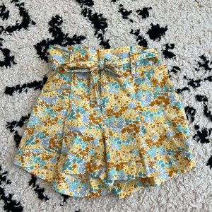 Lili Sidonia colorful floral dress shorts!